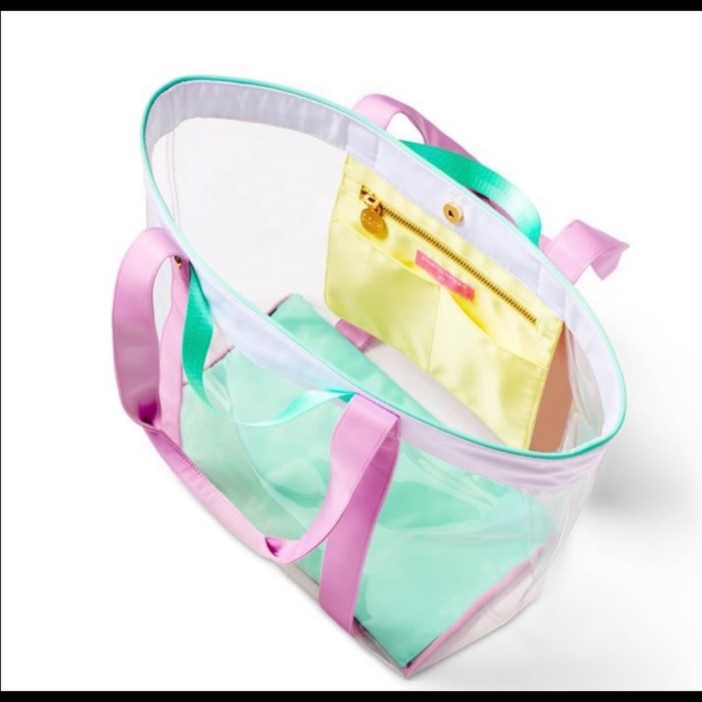 Stoney Clover Lane x Target Transparent Beach Tote Bag